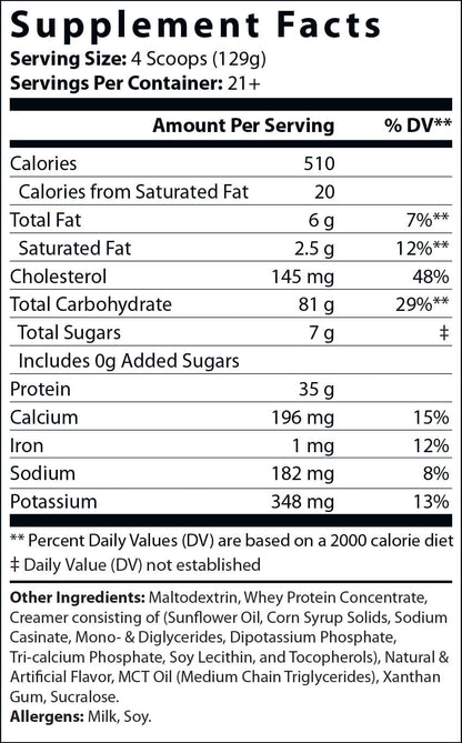 Bulk Up! Mass Gainer (Vanilla Milkshake)