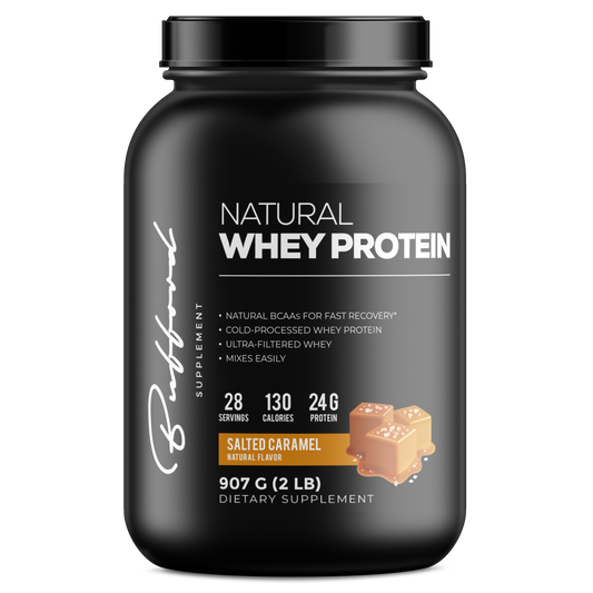 Natural Whey Protein ( Salted Caramel )