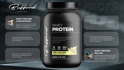 Whey Protein Vanilla – 70 servings