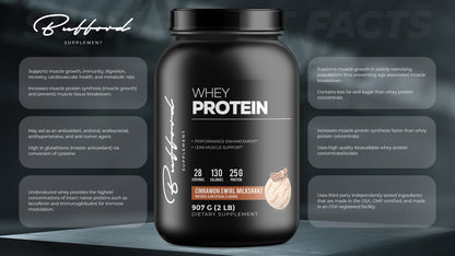 Whey Cinnamon Swirl – 28 servings
