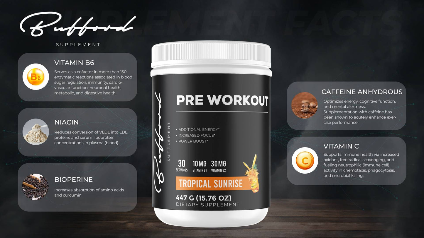 Pre-Workout (Tropical Sunrise)